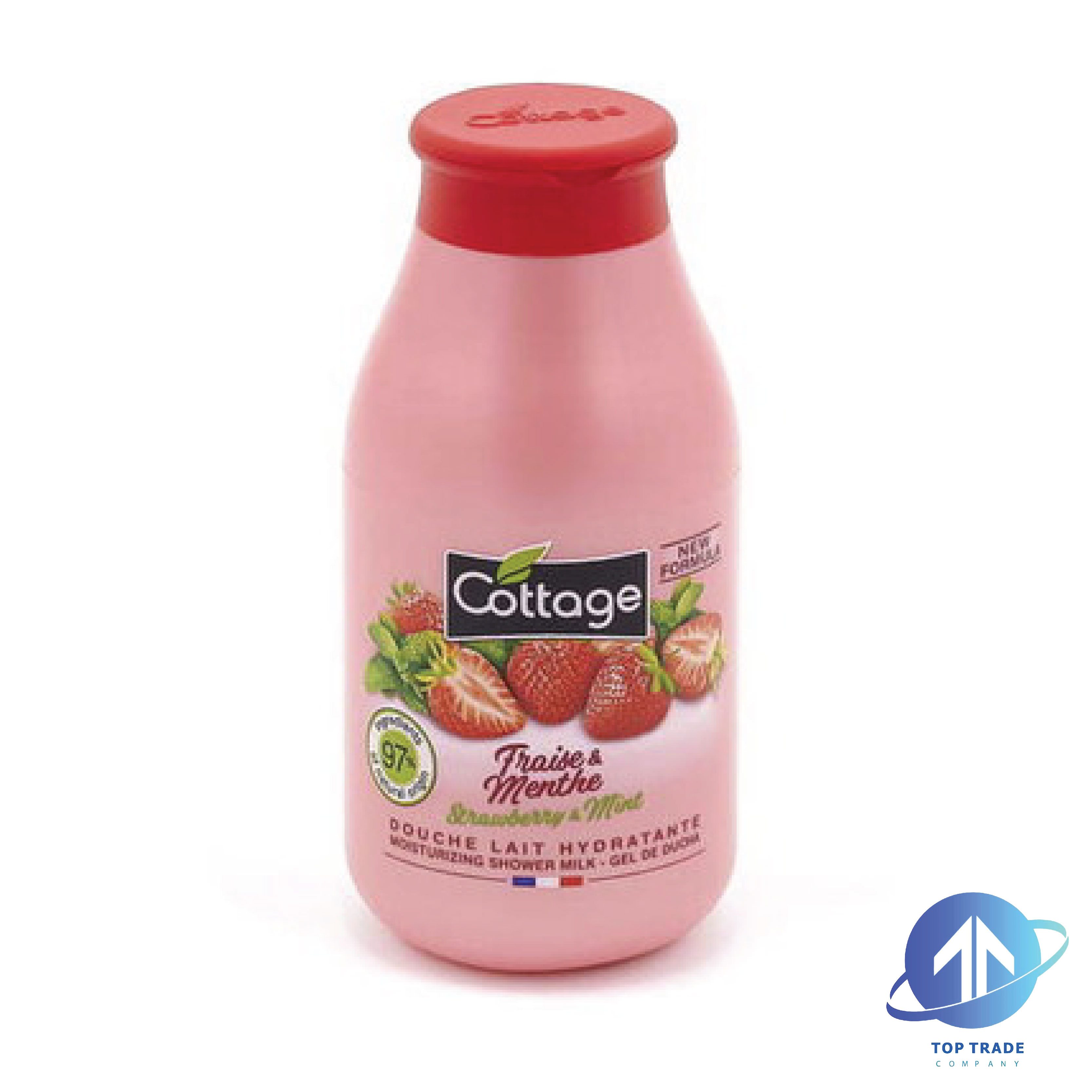 Cottage shower milk Strawberry & Mint 250ml